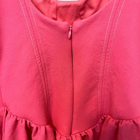 Asos Design Corset Skater Mini Dress Pink Size 2 - Picture 5 of 10